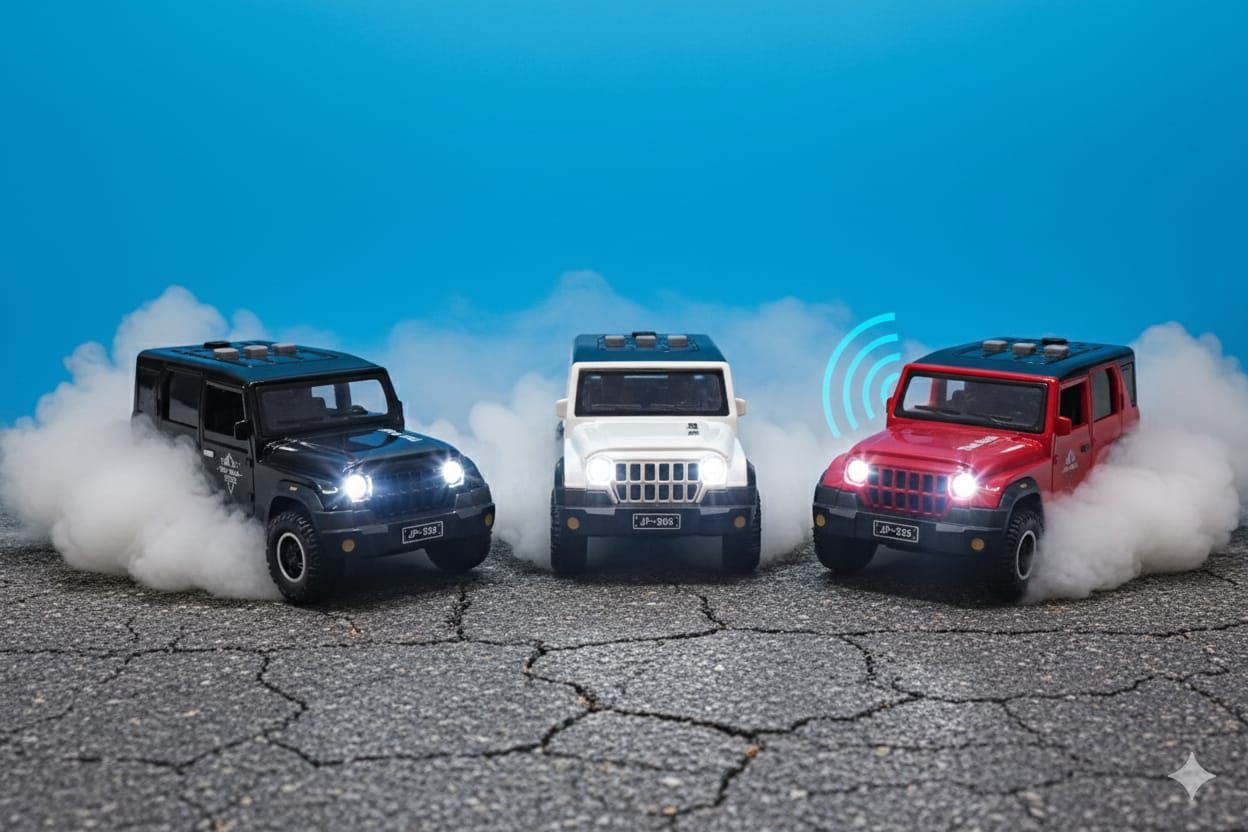 Lallafy WheelsBoy Thar (Bulk) | Off-Road SUV Toy Car for Kids | Adventure Vehicle Toy for Boys & Girls