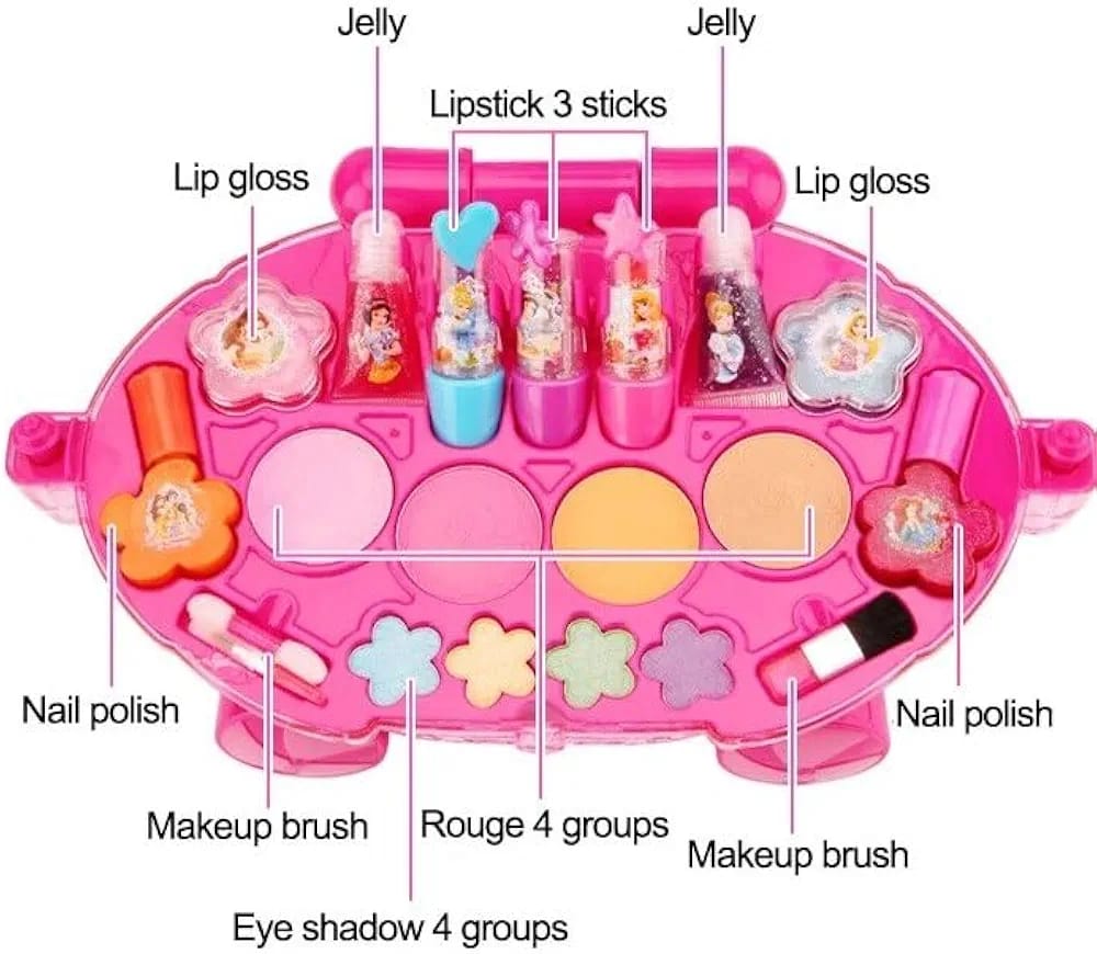 Lallafy Nail Art Set (Bulk) | Creative DIY Nail Design Kit for Kids | Pretend Play Beauty & Fashion Toy for Girls
