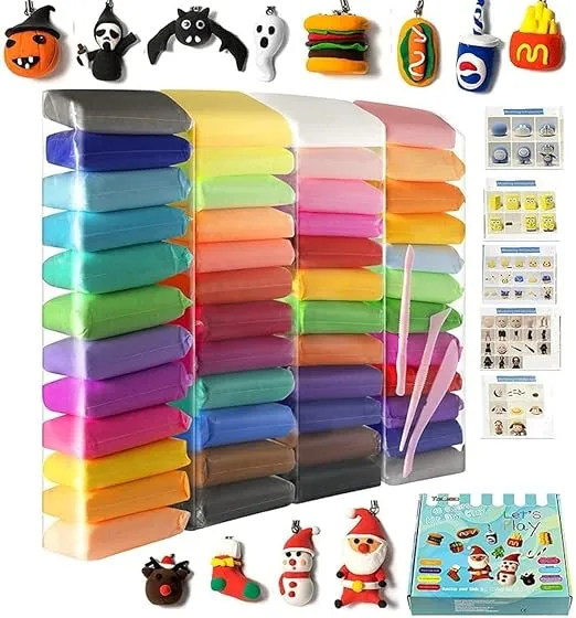 Air Dry Clay (24 Pcs)