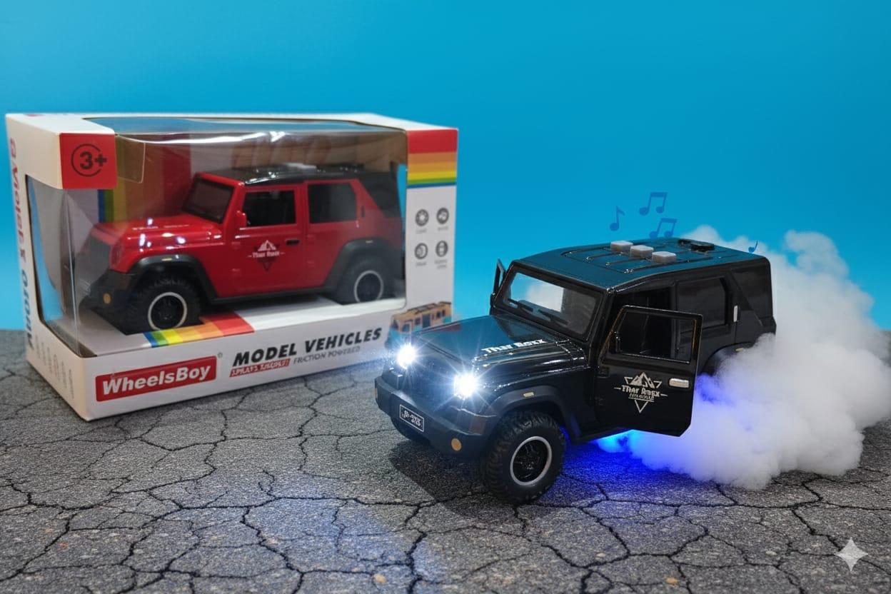 Lallafy WheelsBoy Thar (Bulk) | Off-Road SUV Toy Car for Kids | Adventure Vehicle Toy for Boys & Girls