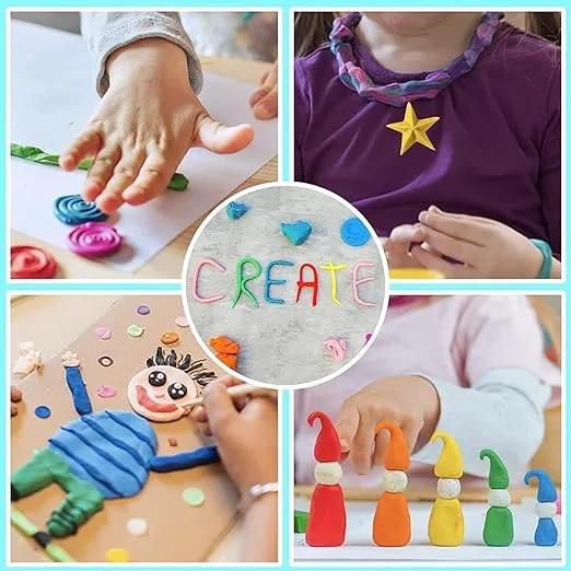 Air Dry Clay (24 Pcs)
